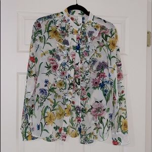 Multi colored blouse